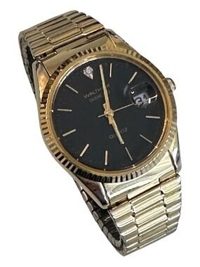 Vintage | Waltham | Diamond Quartz | Men’s Watch
